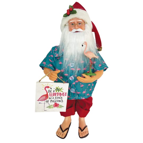 Santa's Workshop 15" Flamingo Claus